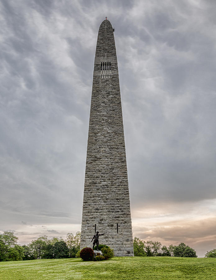 Battle of Bennington Monument Photograph by Stephen Stookey