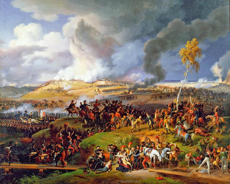 Battle of Borodino Painting by MotionAge Designs