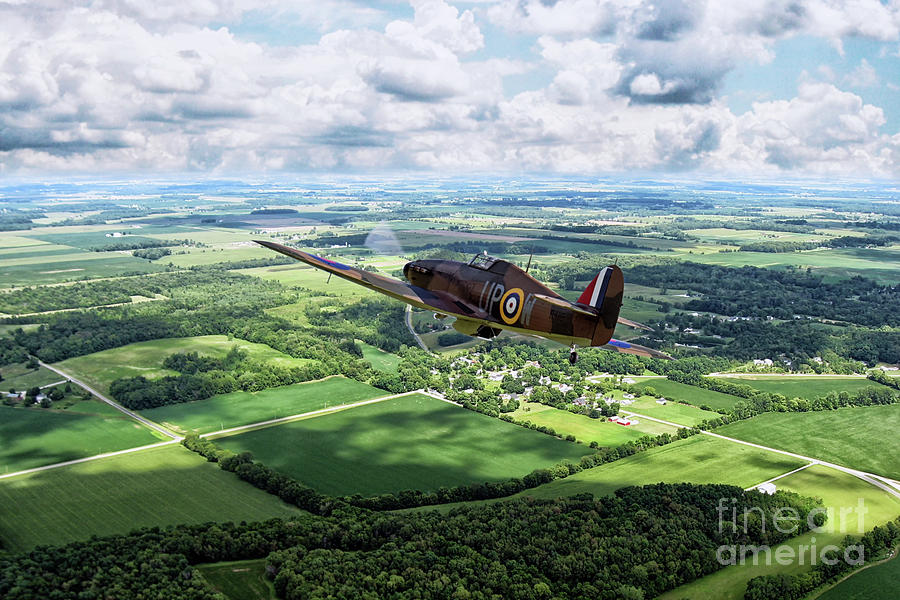 Battle of Britain Hurricane Digital Art by Airpower Art