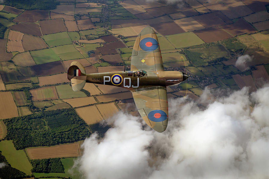 Battle of Britain Spitfire Photograph by Gary Eason