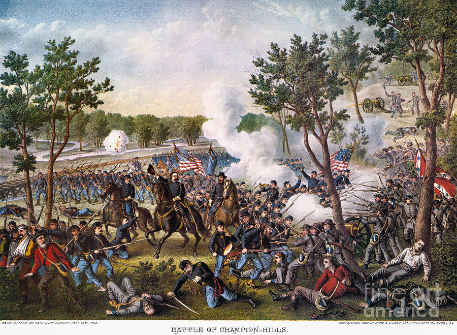 Battle Of Champion Hill Photograph by Granger