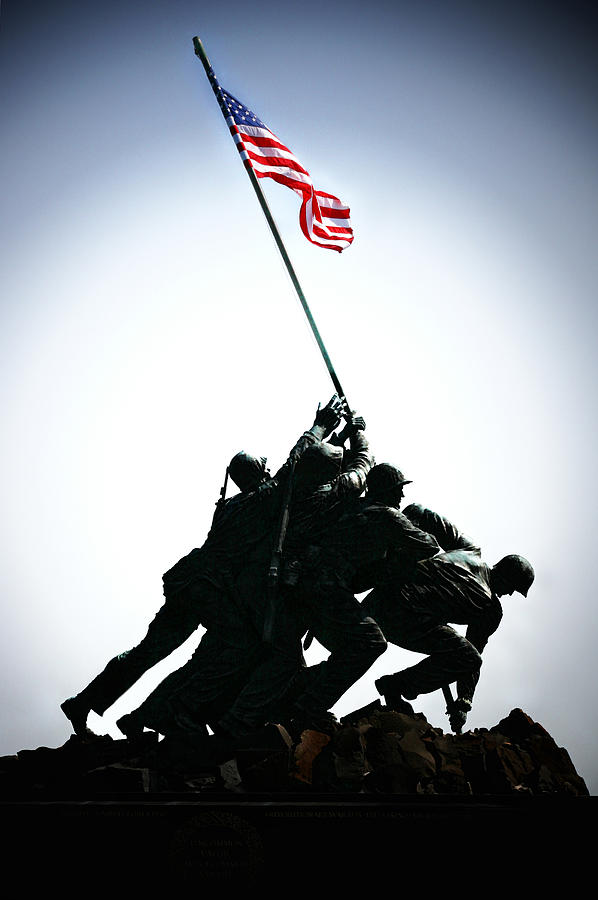 Battle Of Iwo Jima Photograph by Susan McMenamin