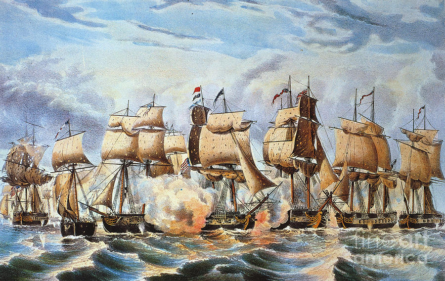 Battle Of Lake Erie, 1813 Photograph by Granger