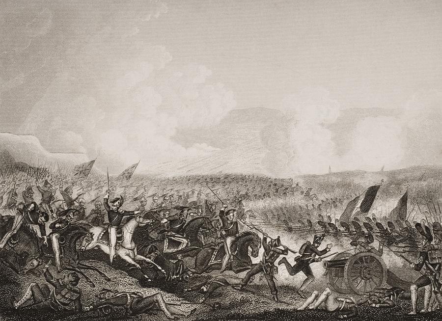 Battle Of Salamanca, 22nd July Drawing by Vintage Design Pics | Fine ...