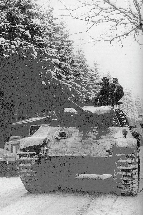 german use of tanks in the battle of the bulge