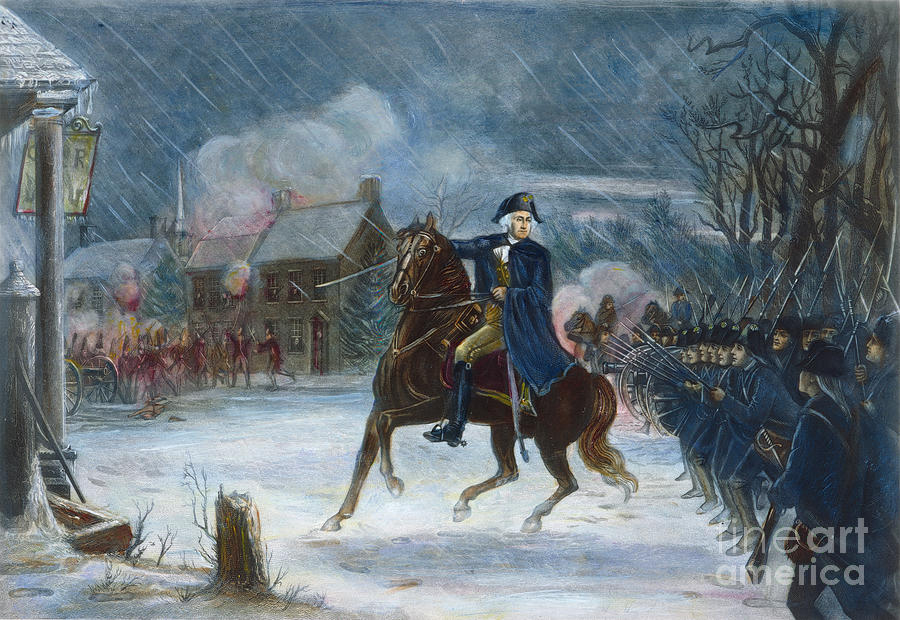 Battle Of Trenton, 1776 Photograph by Granger