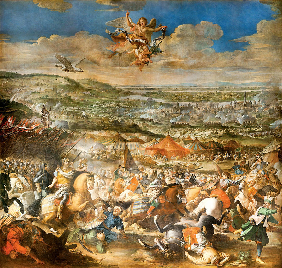 Battle of Vienna Painting by Martino Altomonte