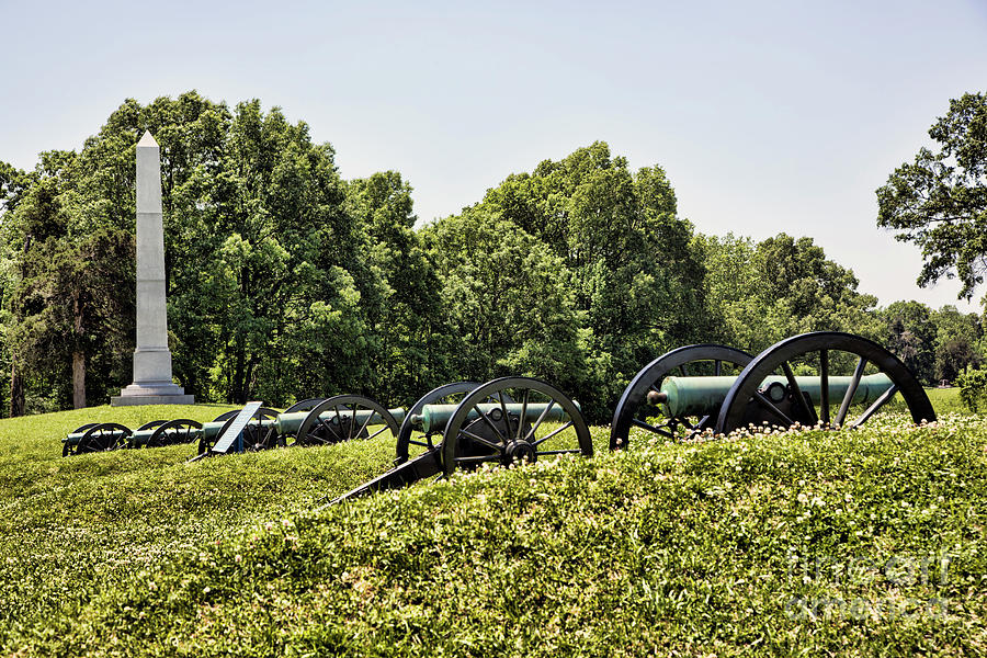 Battlefield Artillery Vicksburg Military Park Mississippi Photograph By Chuck Kuhn