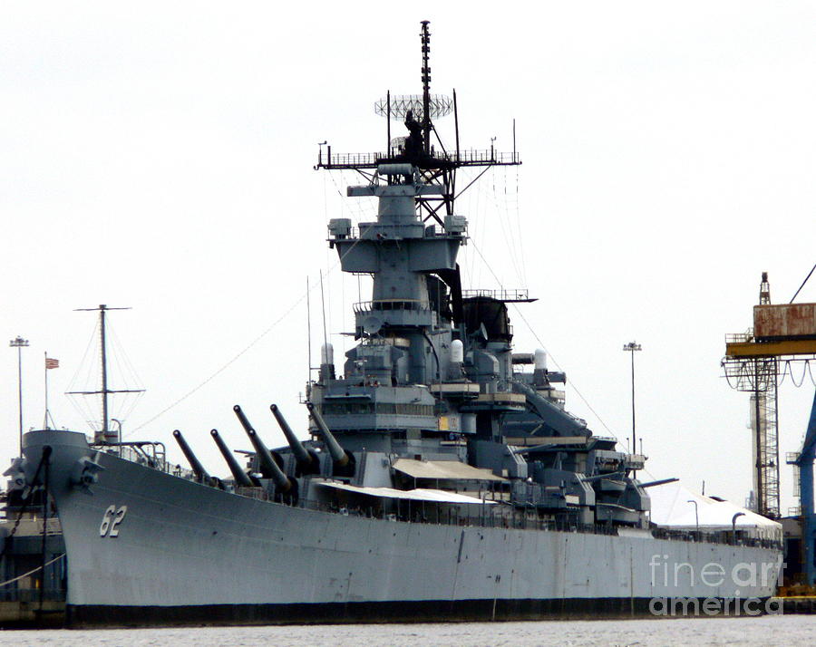 Battleship New Jersey Photograph by Kevin Fortier