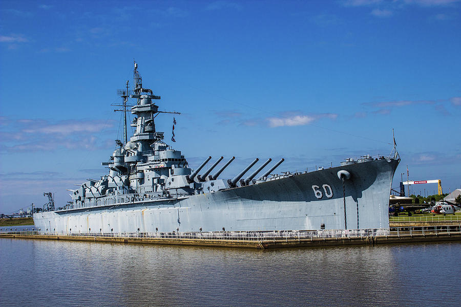 Battleship - USS Alabama Photograph by Barry Jones