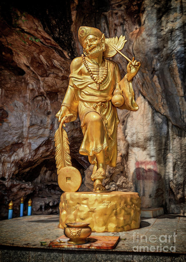 Batu Cave Statue Photograph by Adrian Evans