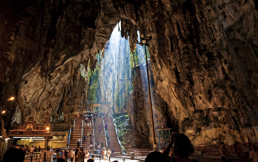 Cave Photograph - Batu Caves kuala lumpur by Jamie Cain