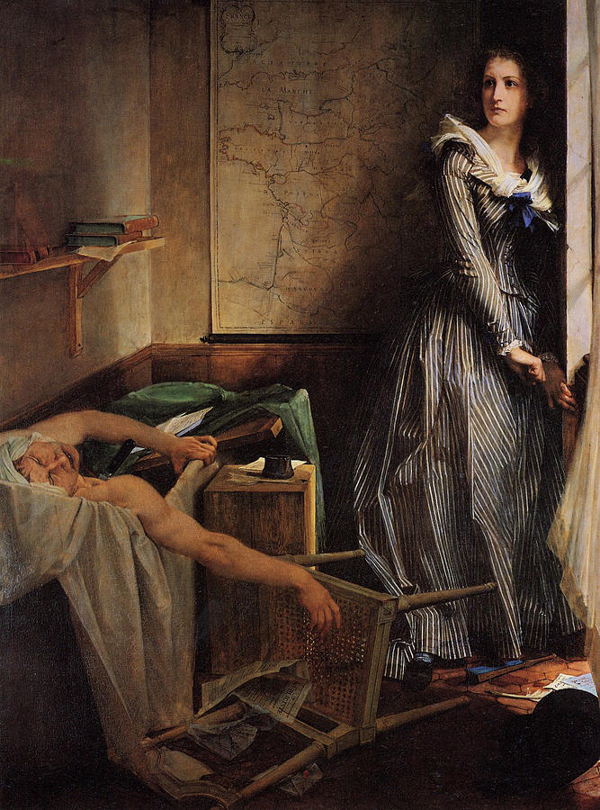 Baudry Painting by Charlotte Corday - Fine Art America