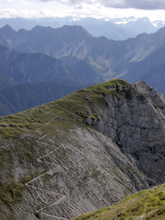 Bavarian Alps Photograph by Marcus Best