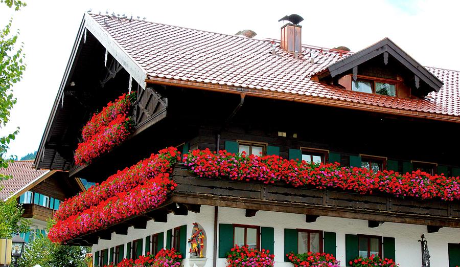 Bavarian Dream House Photograph by Barbara Zahno