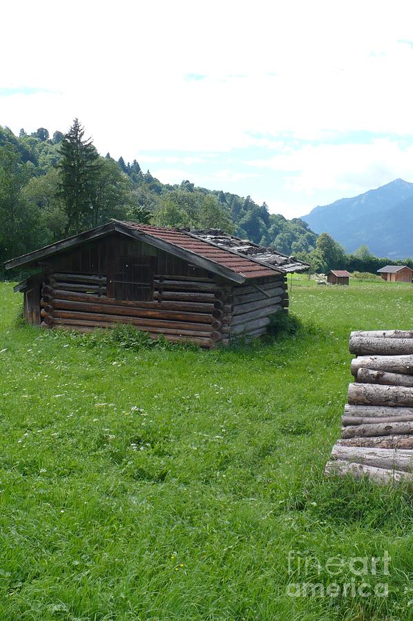 Bavarian Log Huts Photograph by Carol Groenen