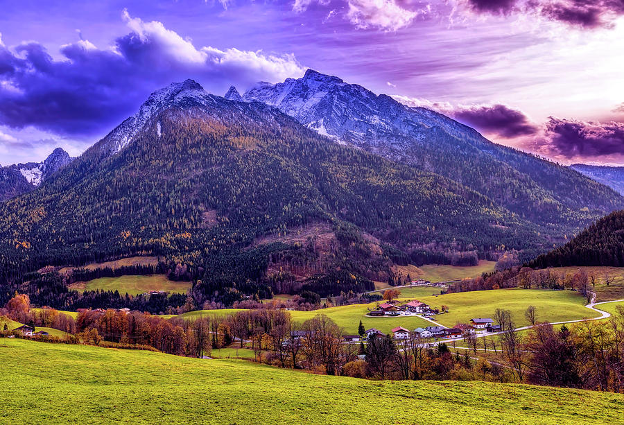 Bavarian Mountain Scene Photograph by Mountain Dreams
