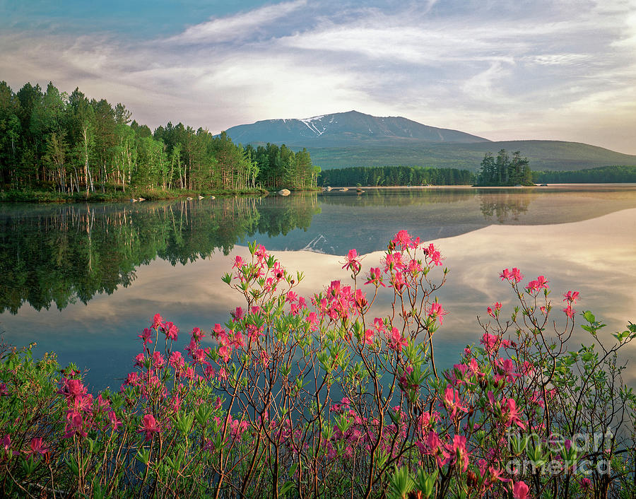 Mt. Katahdin in the Spring Photograph by Kevin Shields