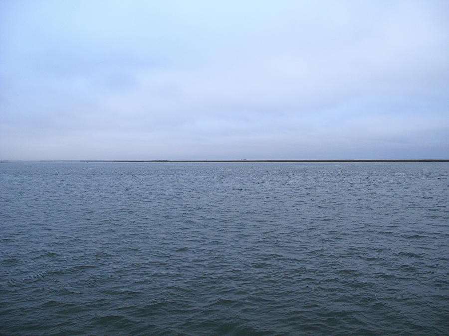 Bay and Distant Horizon Photograph by Frank Romeo