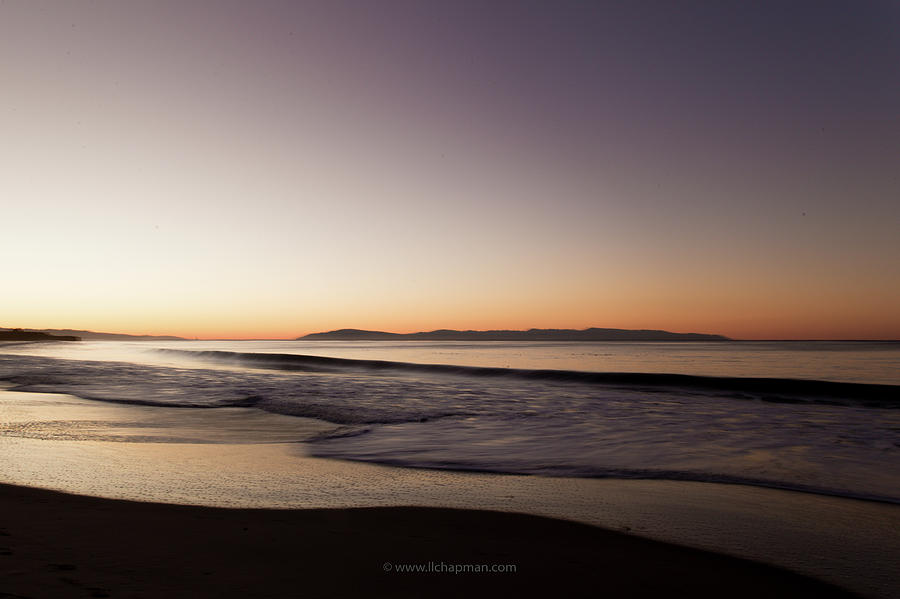 Bay at sunrise Photograph by Lora Lee Chapman