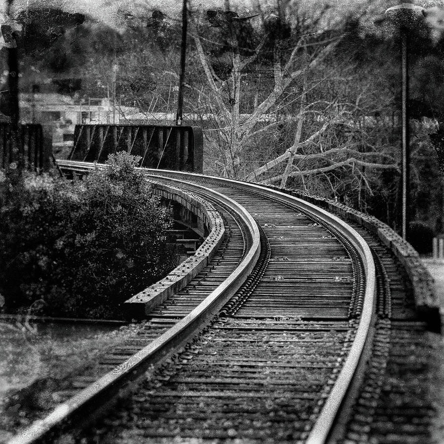 Bay Avenue Railroad Bridge Photograph by Daryl Clark