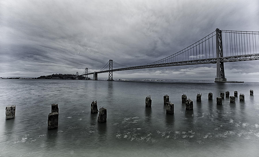 Bay Bridge Photograph by Chris Cousins