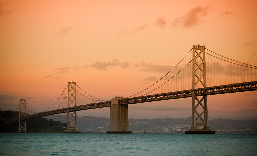 San Francisco Photograph - Bay Bridge by Mandy Wiltse San Francisco Photograph - Bay Bridge by Mandy Wiltse