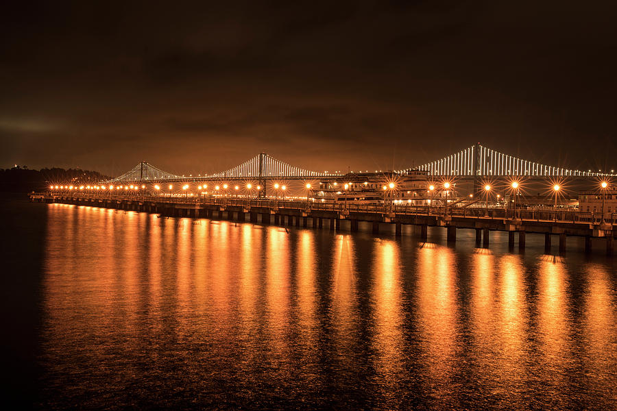 Bay Bridge San Francisco California Photograph by Toby McGuire