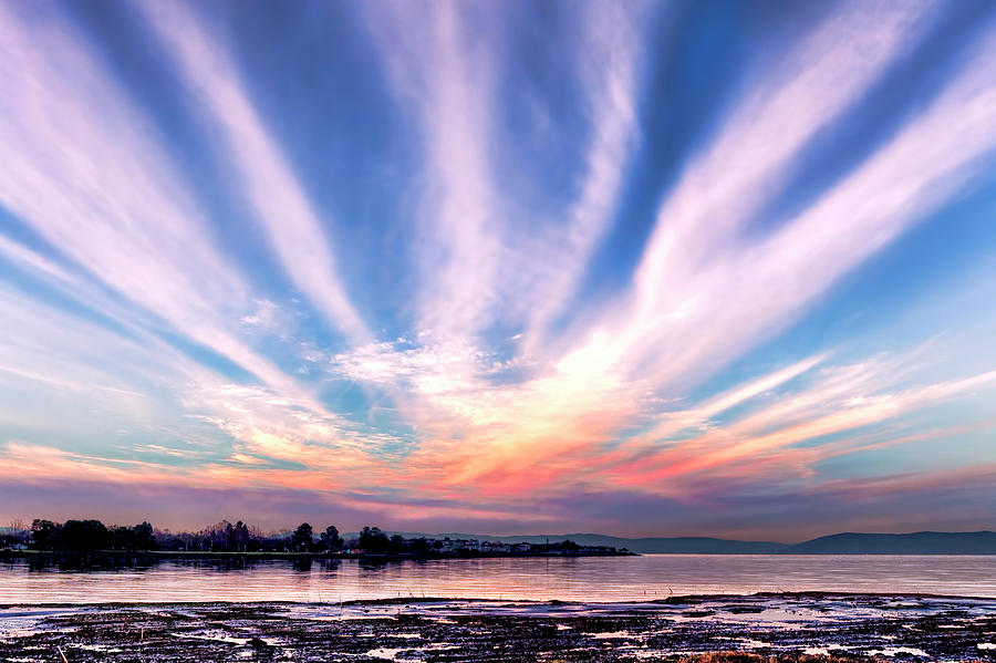 Inspirational Photograph - Bay Farm Island Sunrise by Her Arts Desire