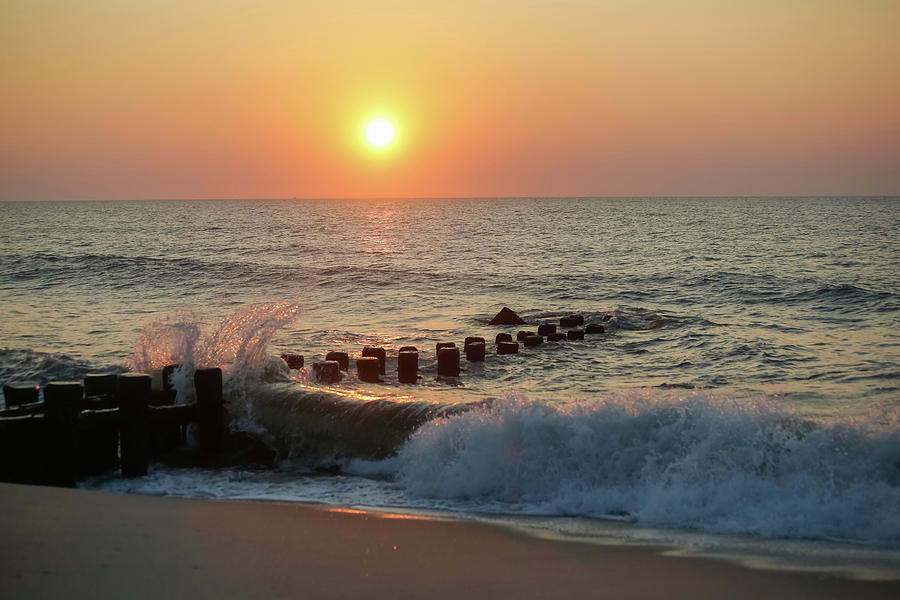 Bay Head Beach Sunrise 1 Photograph by Kathleen McGinley