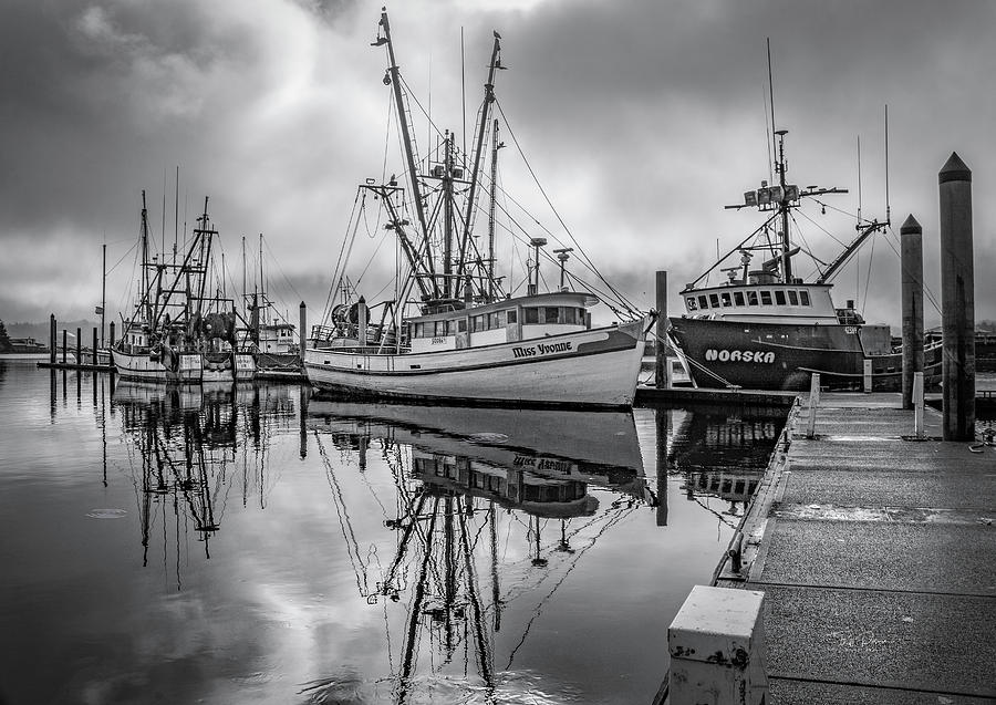 Bay in Black and White Photograph by Bill Posner