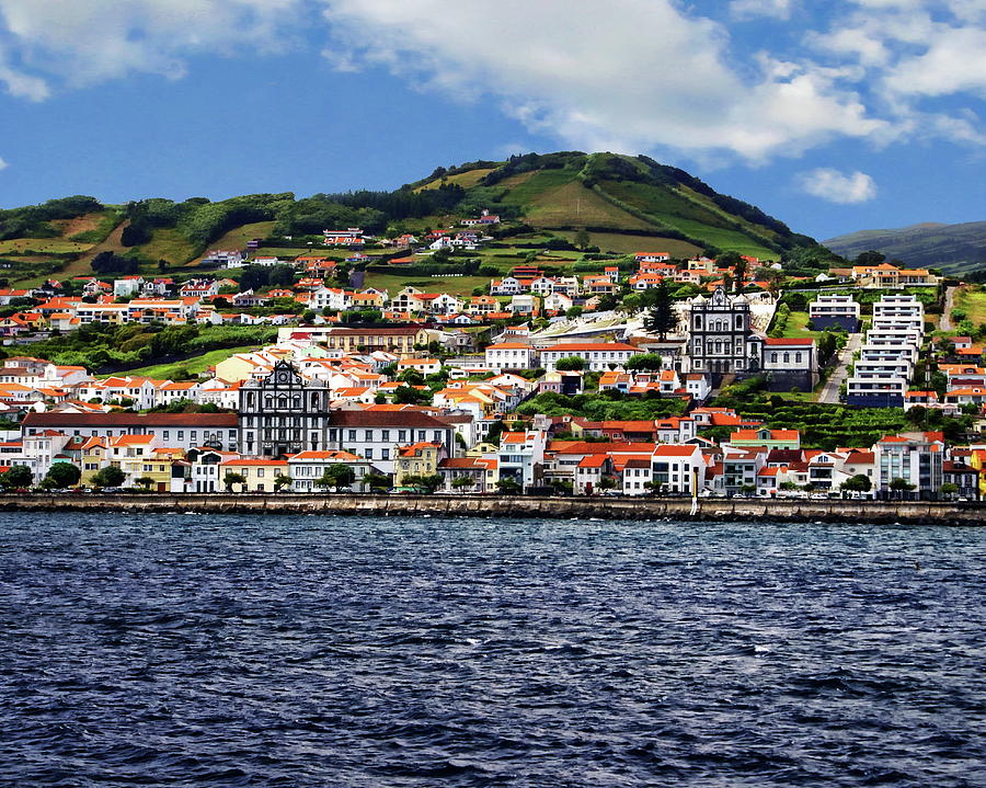 Bay of Horta Photograph by Anthony Dezenzio