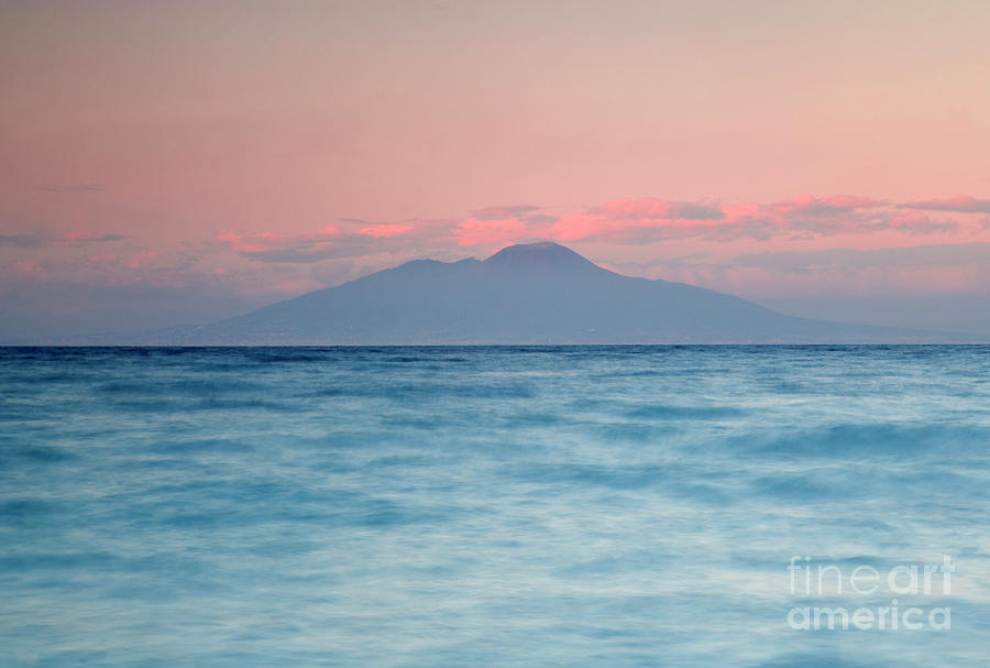 Capri Photograph - Bay of Naples and Vesuvius from Capri by Damian Davies Capri Photograph - Bay of Naples and Vesuvius from Capri by Damian Davies
