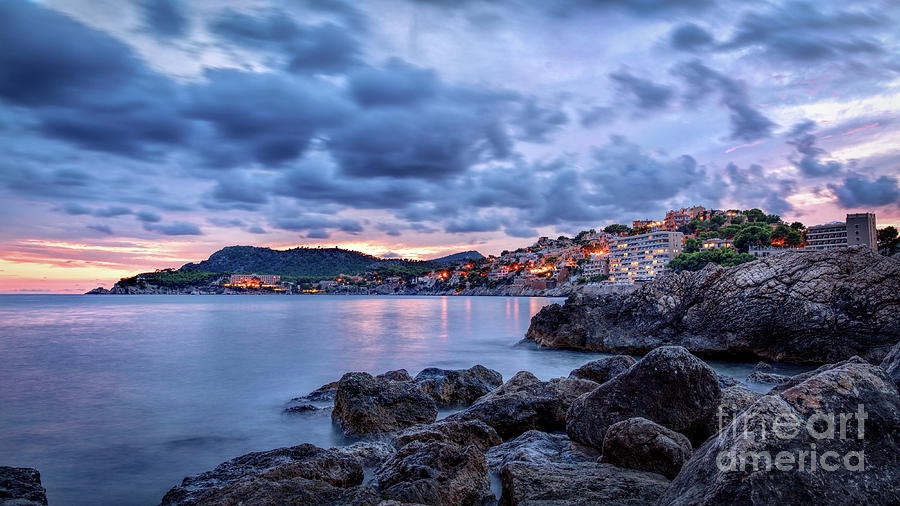 Bay of Paguera 2 Photograph by Daniel Heine