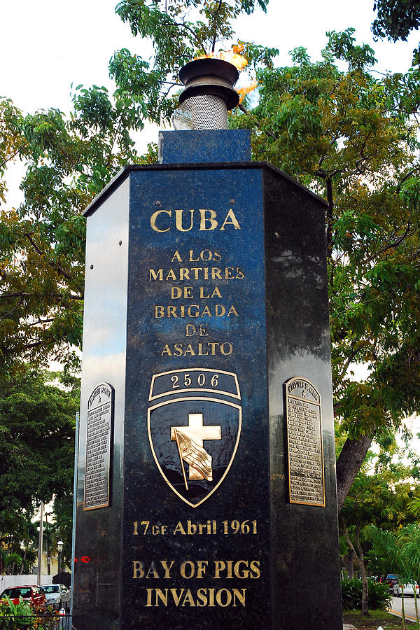 Bay of Pigs Invasion Memorial Photograph by James Kirkikis