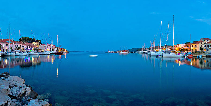 Bay of Sali evening view Photograph by Brch Photography