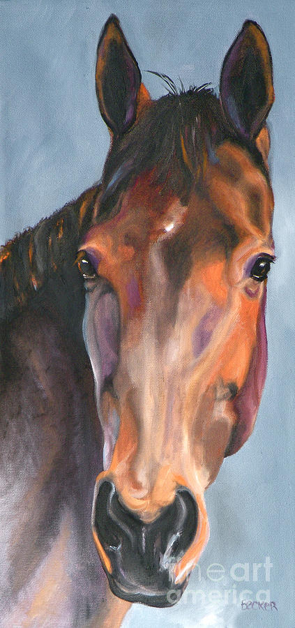 Thoroughbred Royalty Painting by Susan A Becker