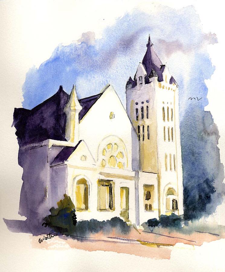 Bay Street Presbyterian Church Painting by Bobby Walters