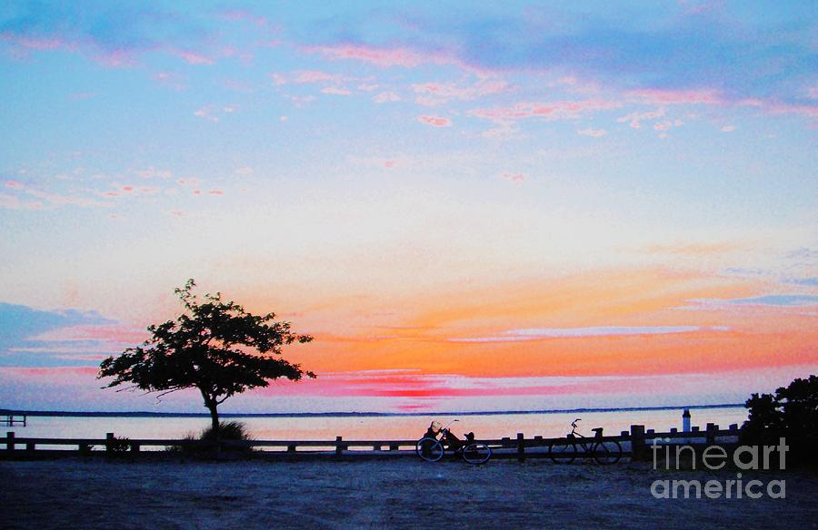 Bay Sunset Photograph by Susan Carella