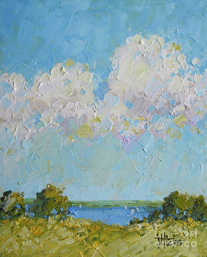Bay View Painting by Joyce Hicks