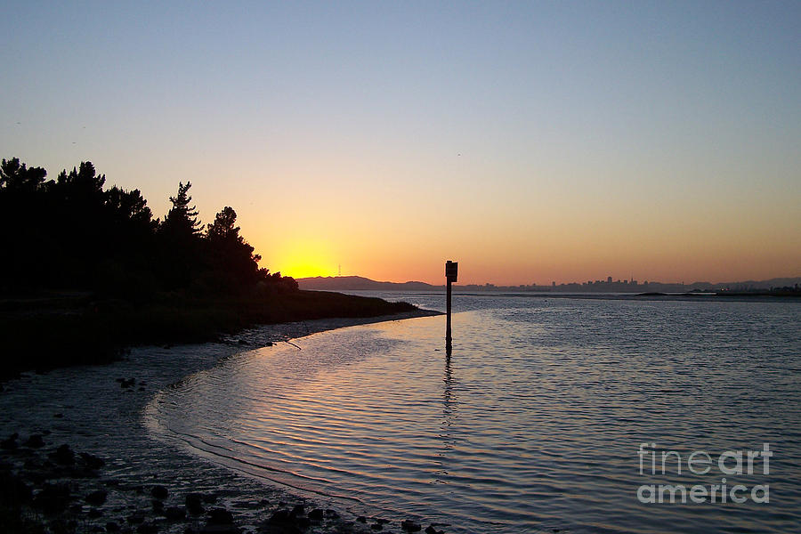 Sunset Photograph - Bayfarm Island Sunset 2 by Trisha Fawver