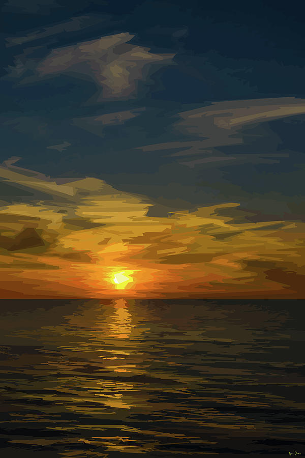 Bayfield Sunset - 3 Digital Art by Brian Shaw - Fine Art America