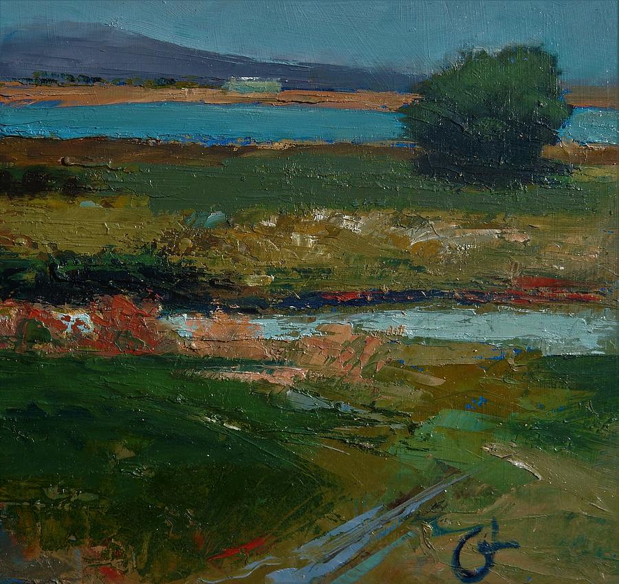Landscape Painting - Baylalnds by Gary Coleman