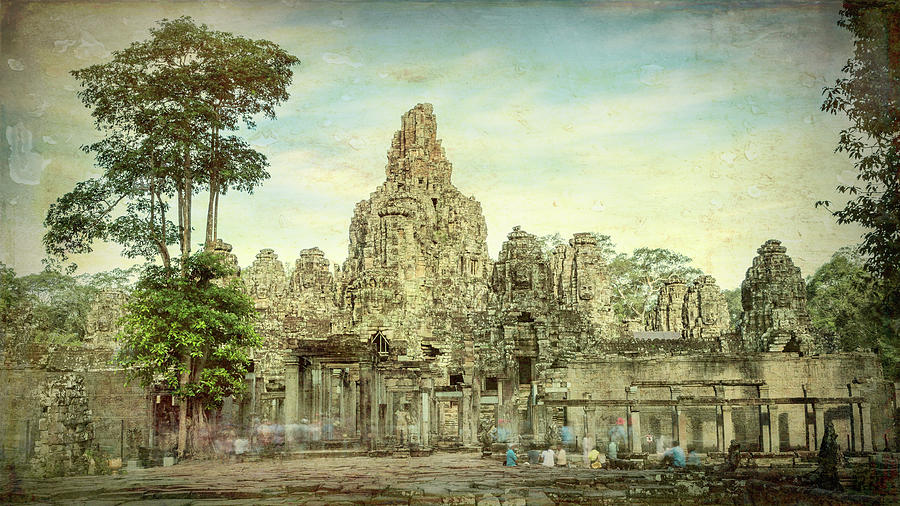 Bayon Remains #1 Photograph by Stephen Stookey