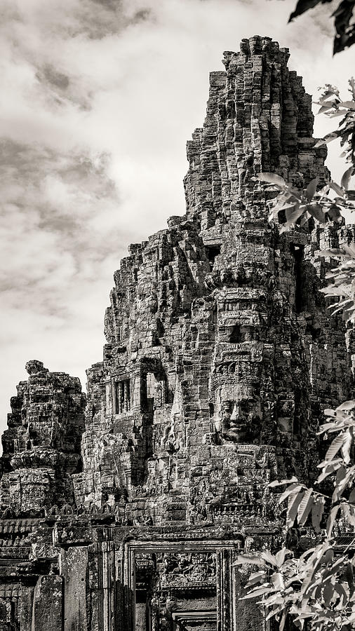 Bayon Tower #2 Photograph by Stephen Stookey