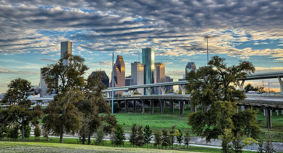 Houston Photograph - Bayou City by Chris Multop