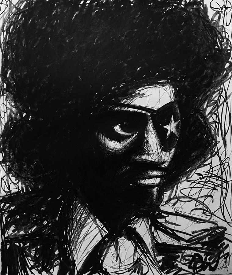 Bayou Maharajah James Booker Drawing by David Weinholtz