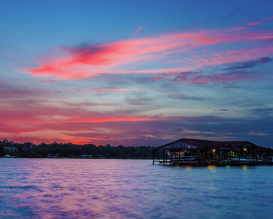 Pensacola Photograph - Bayou Texar Sunset by Cody Meadows