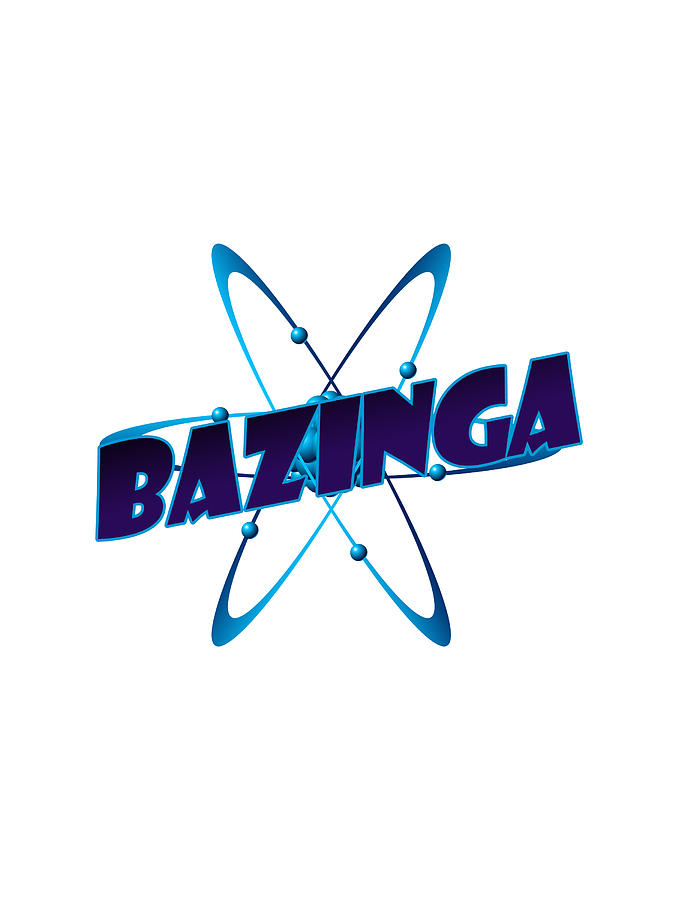 The Big Bang Theory Digital Art - Bazinga - Big Bang Theory by Bleed Art