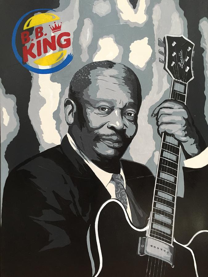 BB King Painting By Ken Jolly - Fine Art America